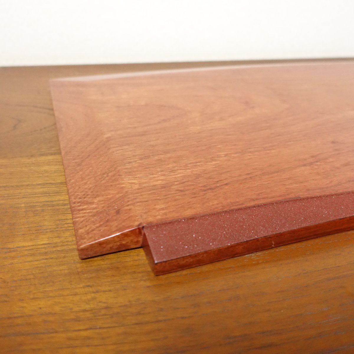 一点物】天然木 ブビンガのプレート 手仕事の一品 BB585 | 木の