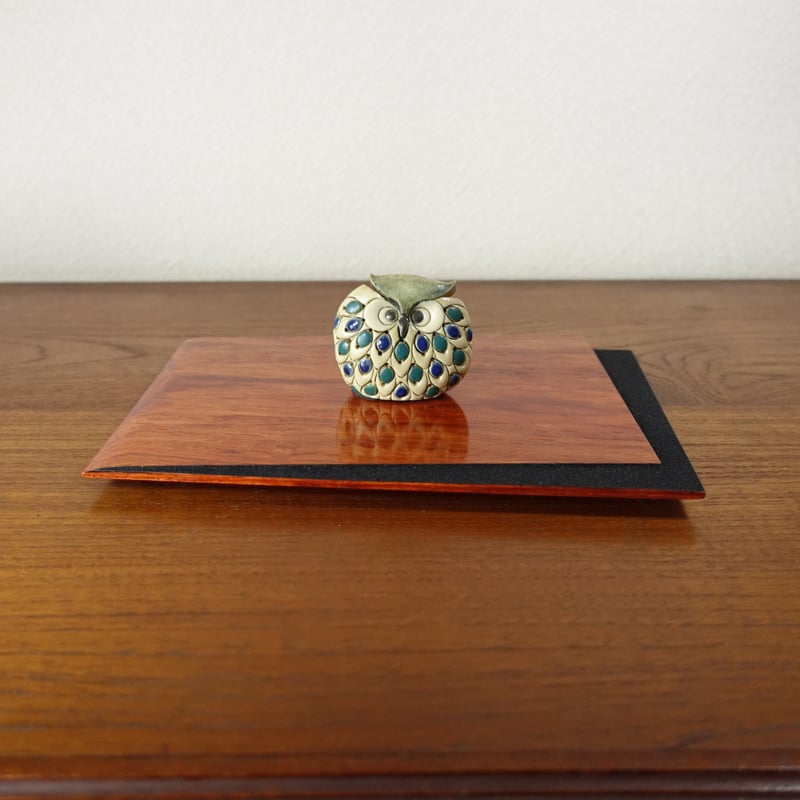 一点物】天然木 花梨（かりん）のプレート 手仕事の一品 KR239 | 木の