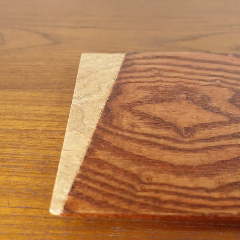 一点物】天然木 タモの木のプレート 手仕事の一品 TM212 | 木の