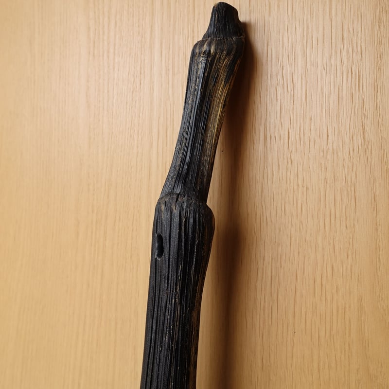 自然変色 竹の一輪挿し 壁掛け L=482mm | 木のクラフトショップ