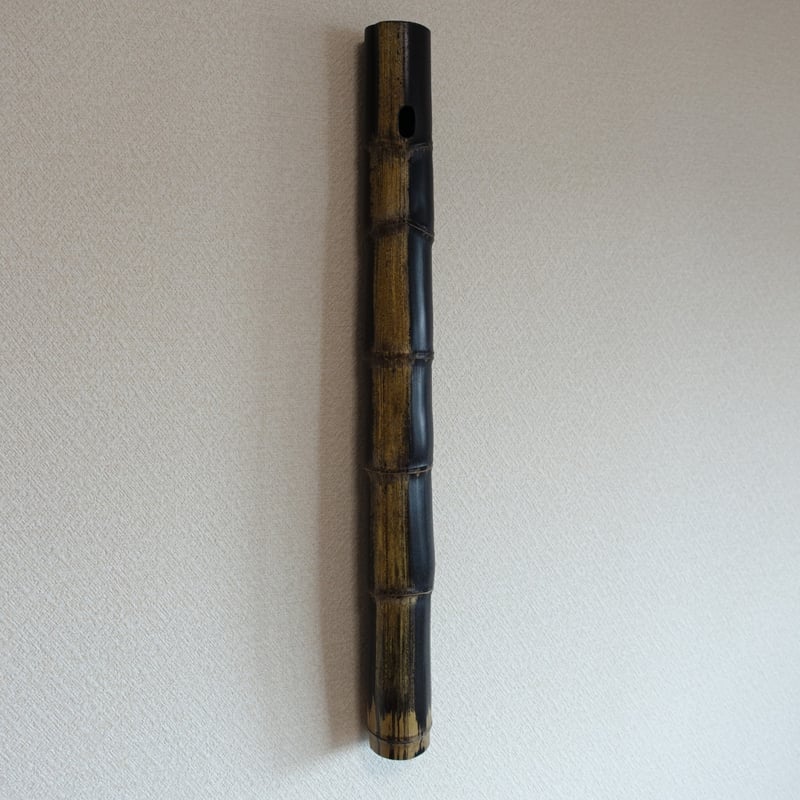 自然変色 竹の一輪挿し 壁掛け L=611mm | 木のクラフトショップ うるも