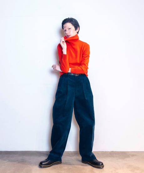 2TACK PANTS NAVY Corduroy【2TP-SBY80000NV】