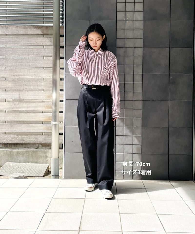 2TACK PANTS BLACK【2TP-SB1041BK】 | ai STANDALONE