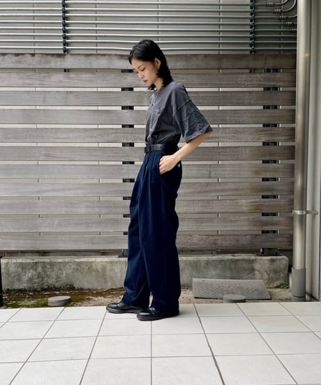 2TACK PANTS NAVY Corduroy【2TP-SBY80000NV】