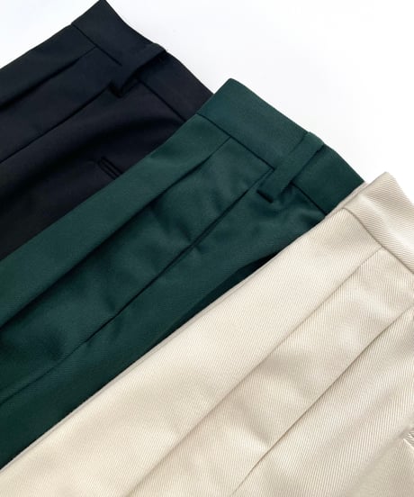 2TACK PANTS DARK GREEN【2TP-BD8763DG】