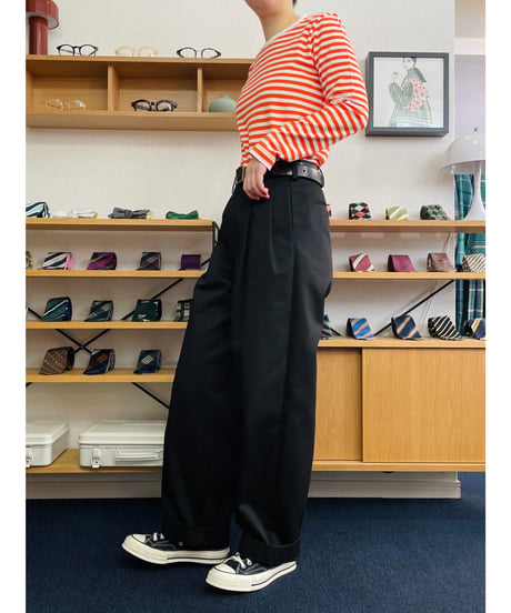 Stripe  shirt Orange【TRGF25-OR】