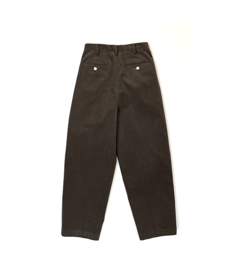 2TACK PANTS Brown Corduroy【2TP-SB1150CB】