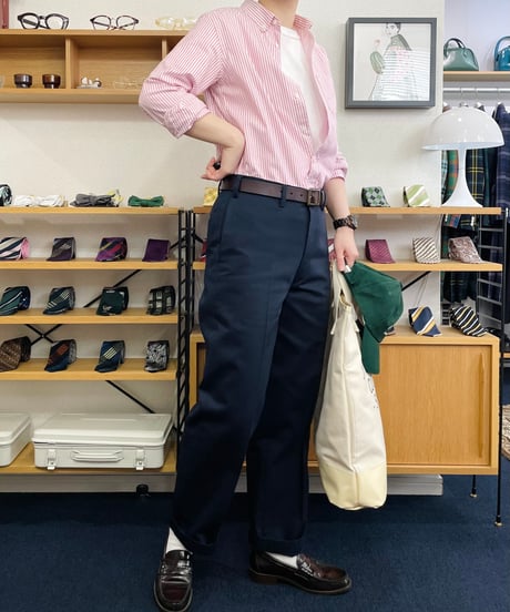 TAPERED PANTS NAVY【TRP911-SB1401NAVY】