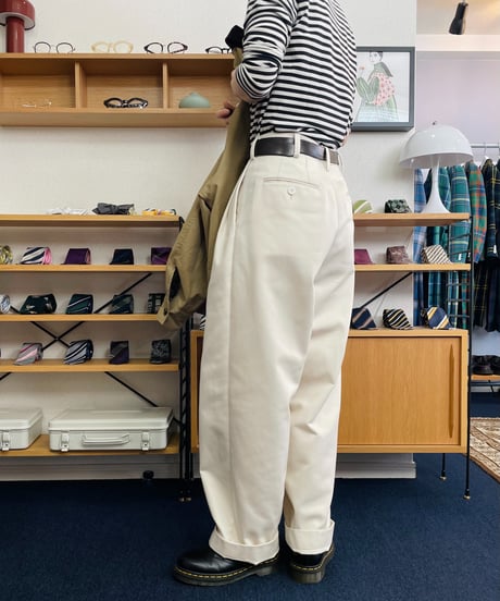 2TACK PANTS IVORY【2TP-SB1970IV】