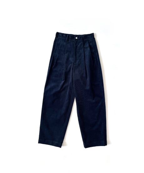 2TACK PANTS NAVY Corduroy【2TP-SBY80000NV】