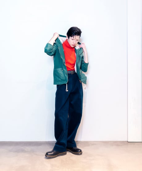 2TACK PANTS NAVY Corduroy【2TP-SBY80000NV】