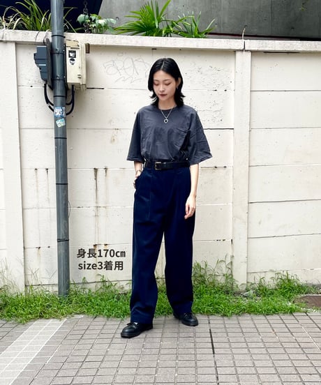 2TACK PANTS NAVY Corduroy【2TP-SBY80000NV】