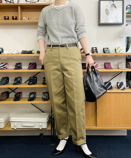 TAPERED PANTS KHAKI BEIGE【TRP911-SB1401KBE】
