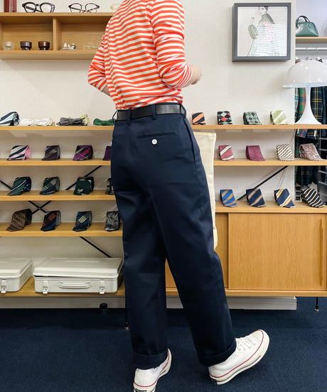 TAPERED PANTS NAVY【TRP911-SB1401NAVY】