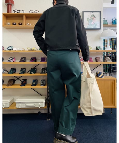 2TACK PANTS DARK GREEN【2TP-BD8763DG】