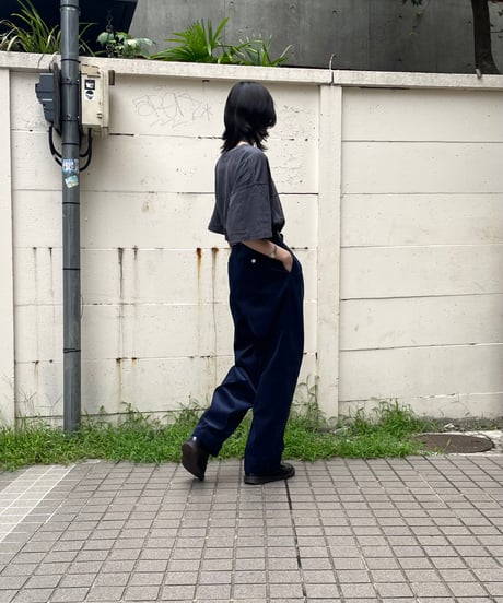 2TACK PANTS NAVY Corduroy【2TP-SBY80000NV】