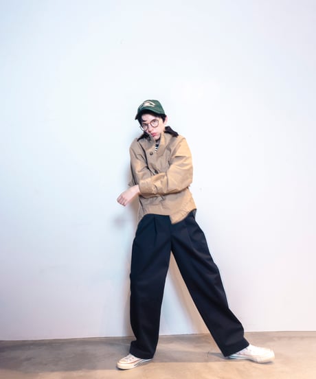 2TACK PANTS BLACK【2TP-SB1041BK】