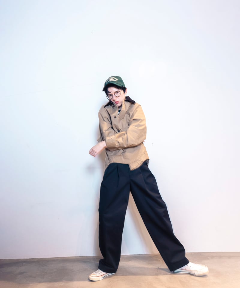 2TACK PANTS BLACK【2TP-SB1041BK】 | ai STANDALONE