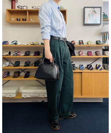 2TACK PANTS DARK GREEN【2TP-BD8763DG】