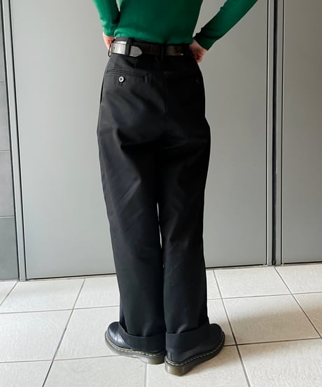 2TACK PANTS BLACK【2TP-SB1041BK】
