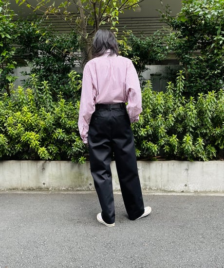2TACK PANTS BLACK【2TP-SB1041BK】