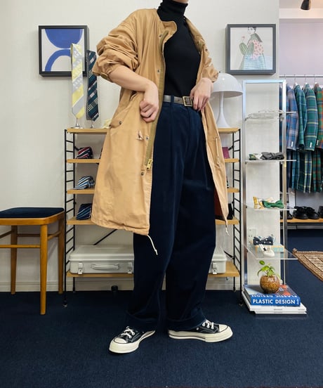 2TACK PANTS NAVY Corduroy【2TP-SBY80000NV】