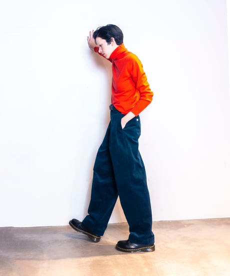 2TACK PANTS NAVY Corduroy【2TP-SBY80000NV】