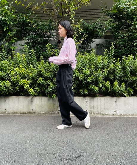 2TACK PANTS BLACK【2TP-SB1041BK】