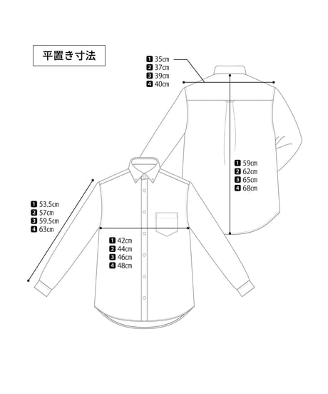 Button down shirt【TRSH101-IV】