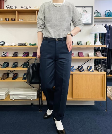 TAPERED PANTS NAVY【TRP911-SB1401NAVY】