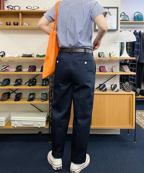 TAPERED PANTS NAVY【TRP911-SB1401NAVY】