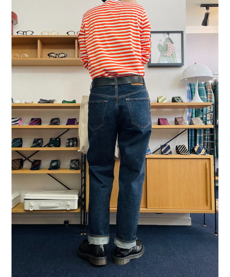 Stripe  shirt Orange【TRGF25-OR】