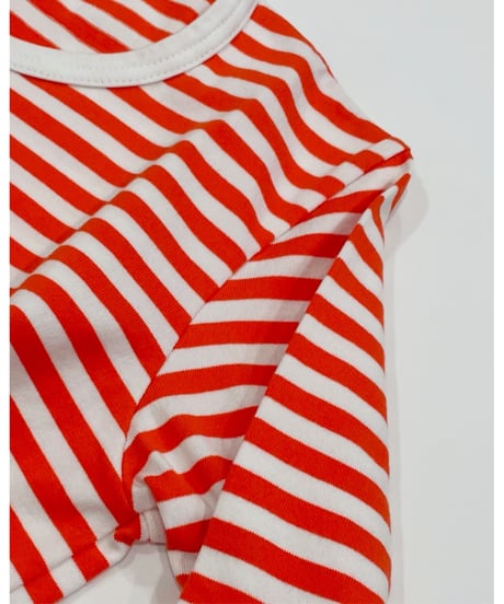 Stripe  shirt Orange【TRGF25-OR】