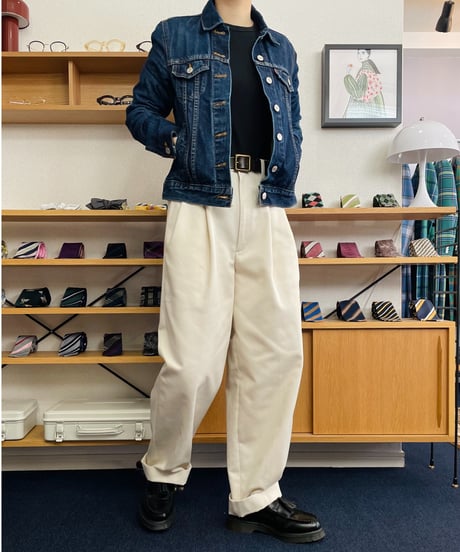 2TACK PANTS IVORY【2TP-SB1970IV】