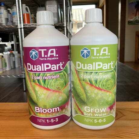 TerraAquaticaDualPartベース肥料セット：GrowSW1L＋Bloom1L