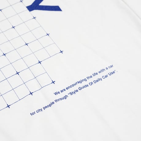 GRAPH LONG TEE 〈WH〉