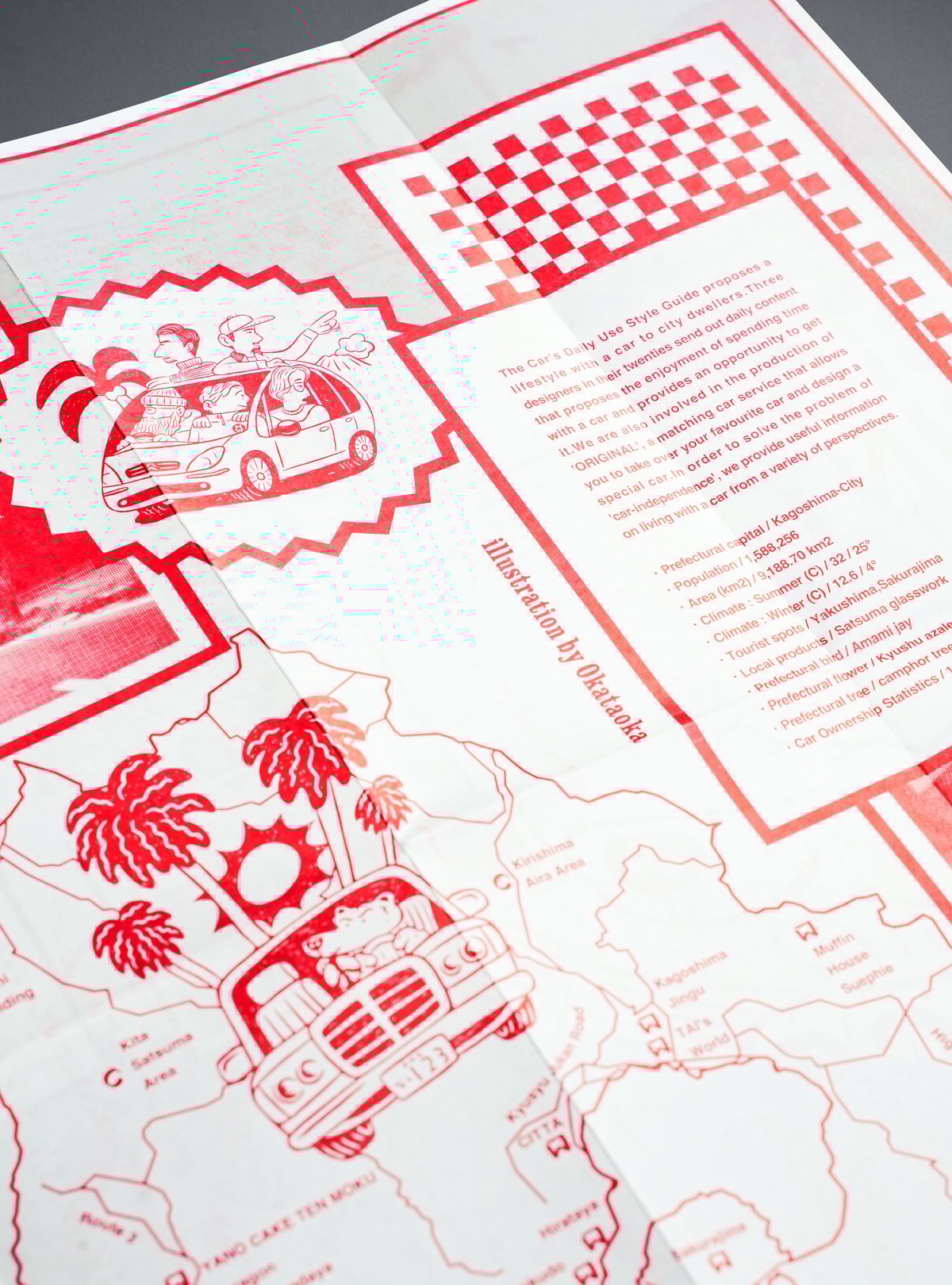 mさん用雑誌c Original ZINE [ BIG PRINT ] Type.③ : Kagoshim