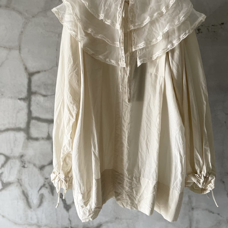 TOWAVASE 「Leavers」ブラウス / IVORY | Linen+room / L