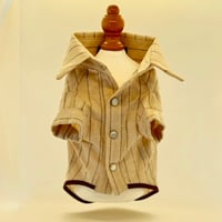 Ross & Co リネンピンストライプシャツ