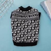 Doggy Avenue Dogior Black/White プルオーバーニット