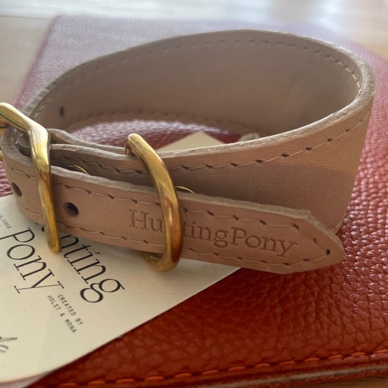 Hunting Pony 首輪 スキンベージュ | HarrieBelle