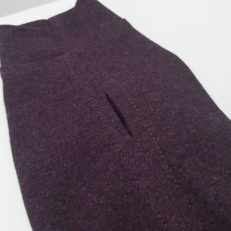 ALQO WASI Organic Pimaコットン100%TシャツMerlot