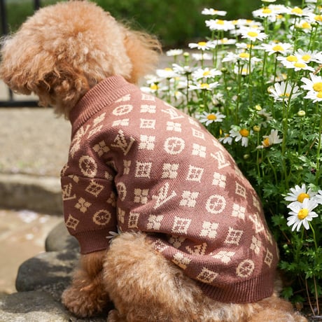 Doggy Avenue Louis Doggy モノグラムプルオーバー