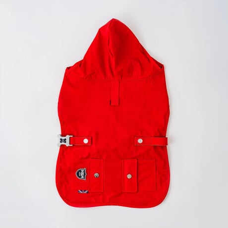 HUGO&HUDSON レインコート レッド