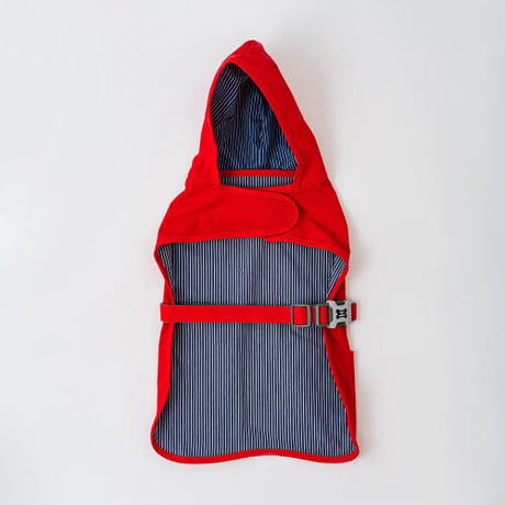 HUGO&HUDSON レインコート レッド