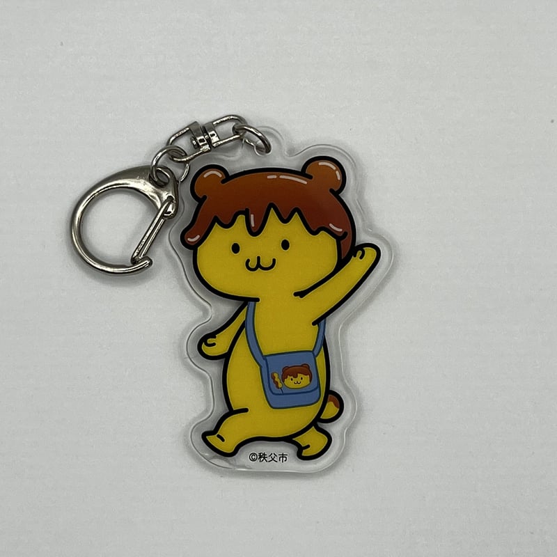 ポテくまくんアクリルキーホルダー【左手をあげる】 | ピュアリーフ