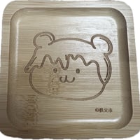 ポテくまくんコースター【顔切り抜き】