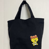ポテくまくんランチトート【ブラック】