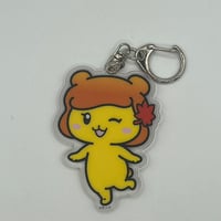 第三弾ポテくまくん・ぷめるちゃんアクリルキーホルダー（ぷめるちゃんスキップ）
