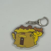 第三弾ポテくまくん・ぷめるちゃんアクリルキーホルダー（ポテくまくんの家ひょっこり）